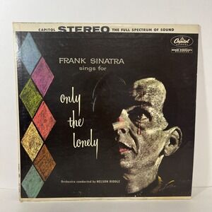 Frank‎ Sinatra - Only The Lonely 1958 Capitol ST-1053 Stereo